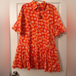 Victoria Dunn mini shirt dress